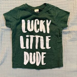 Green 'Lucky Little Dude' Tee